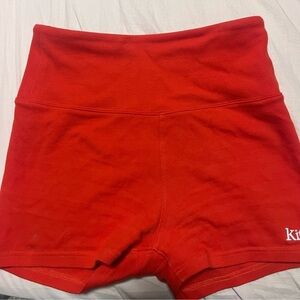 Kith shorts - red